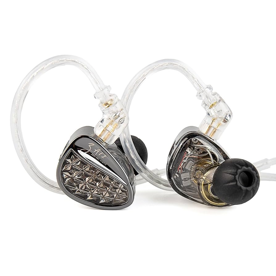 Amazon.com: kz za12 2dd+4ba Hybrid Wired Earbuds and kbear